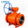 High Pressure Flanged Trunnion Ball Valve