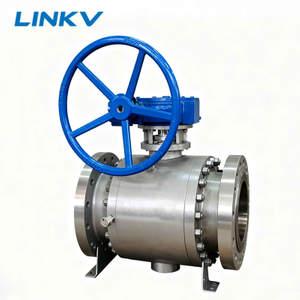 High Pressure Flanged Trunnion Ball Valve