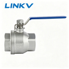 2PC Stainless Steel Ball Valve, Two Piece Ball Valve Disassembly, Durable 2 Piece Ss Ball Valve with Easy Maintenance