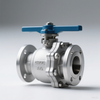Stainless Steel Flanged Ball Valve with ISO 5211 Actuator Connector for Automation