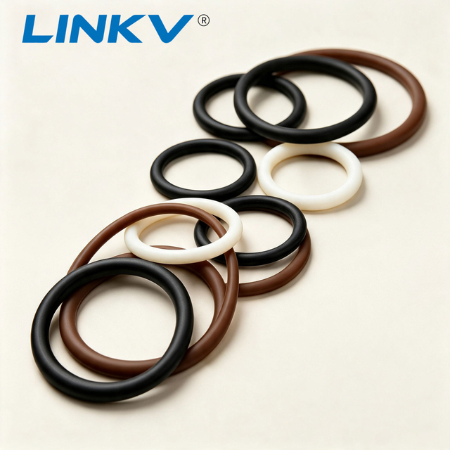 High Durable Anti-Aging EPDM O-Ring Rubber O-Ring Rubber Seal Hydraulic Seal Piston Seal for Automotive & Aerospace Stainless Steel Tubing