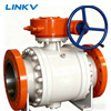High Pressure Flanged Trunnion Ball Valve