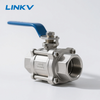 Stainless Steel 2PC Ball Valve, 2 Piece Stainless Ball Valve, High Performance Two Piece Ss Ball Valve for Industrial Use