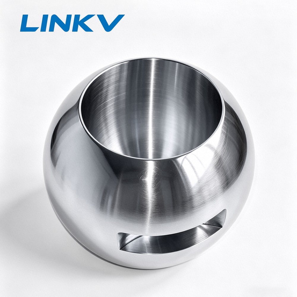 precision ground ball valve core 316L
