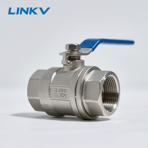 Stainless Steel 2PC Ball Valve, 2 Piece Stainless Ball Valve, High Performance Two Piece Ss Ball Valve for Industrial Use