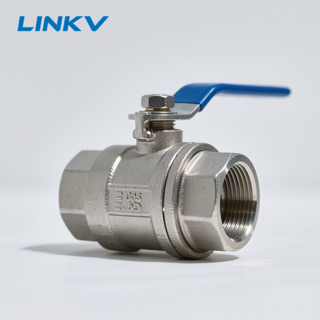 Stainless Steel 2PC Ball Valve, 2 Piece Stainless Ball Valve, High Performance Two Piece Ss Ball Valve for Industrial Use