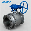 High Pressure Flanged Trunnion Ball Valve