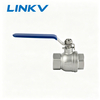 Stainless Steel One Piece Valve, One Piece Ball Valve for Water Systems, Compact and Corrosion Resistant One Piece Ss Ball Valve