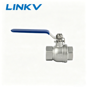 Stainless Steel One Piece Valve, One Piece Ball Valve for Water Systems, Compact and Corrosion Resistant One Piece Ss Ball Valve