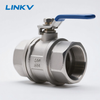Stainless Steel 2PC Ball Valve, 2 Piece Stainless Ball Valve, High Performance Two Piece Ss Ball Valve for Industrial Use